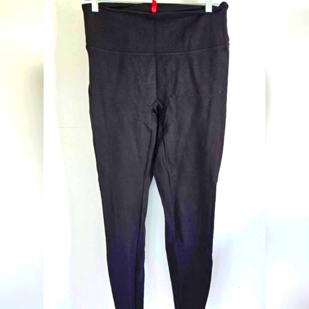 Spanx black knit leggings
